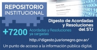 Se encuentra disponible  online el Digesto de Acordadas y Resoluciones del STJ de los &uacute;ltimos 58 a&ntilde;os