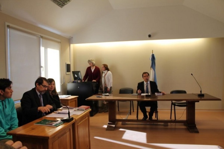 Primera audiencia con el nuevo c&oacute;digo en Bariloche