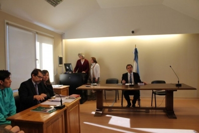 Primera audiencia con el nuevo c&oacute;digo en Bariloche