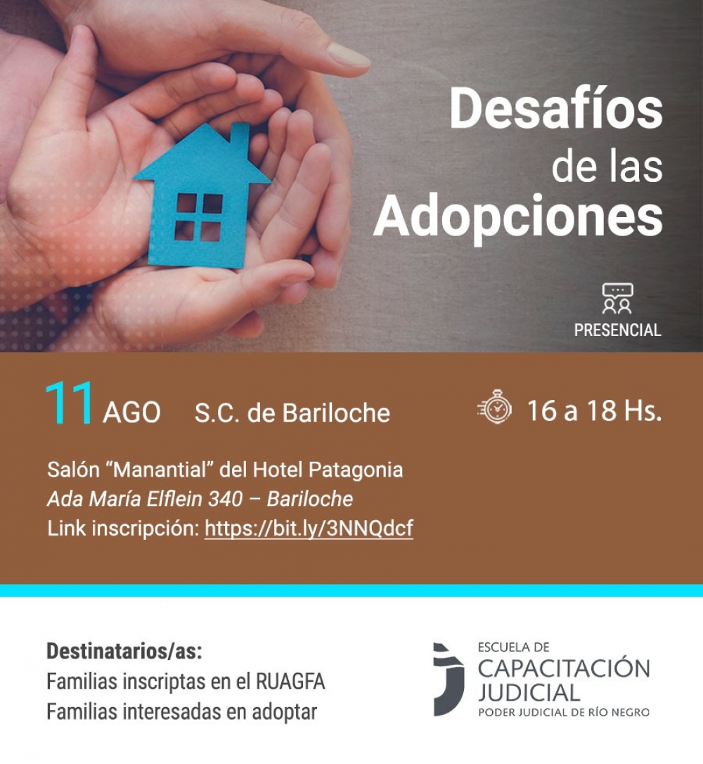 Se realizar&aacute;n encuentros para las familias inscriptas en el registro e interesadas en adoptar