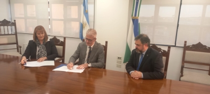 El Superior Tribunal de Justicia y la Defensor&iacute;a del Pueblo de R&iacute;o Negro prorrogaron hoy el convenio de colaboraci&oacute;n rec&iacute;proca