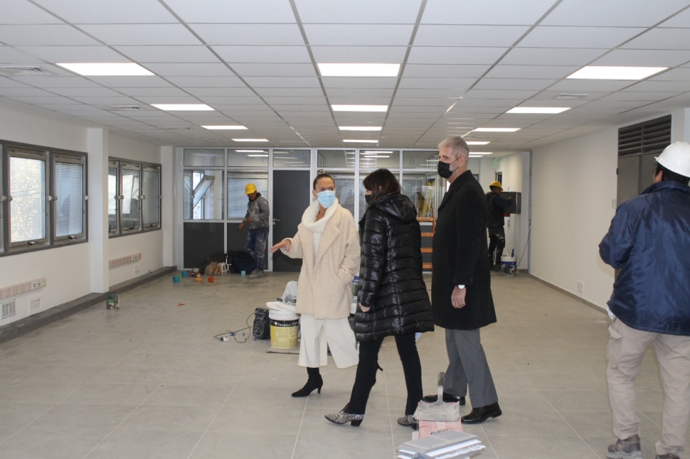 Recorrida por el anexo de Viedma: queda muy poco para su terminaci&oacute;n