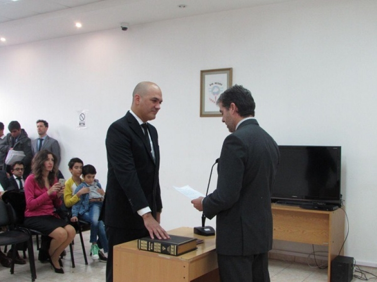 Jur&oacute; en Cipolletti el fiscal de c&aacute;mara Santiago M&aacute;rquez Gauna