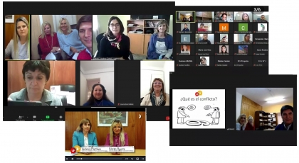 Con encuentros virtuales y presenciales avanza la formaci&oacute;n en mediaci&oacute;n escolar para docentes