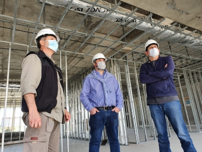 Complejo Judicial de Cipolletti: ya est&aacute;n armando las salas de audiencias