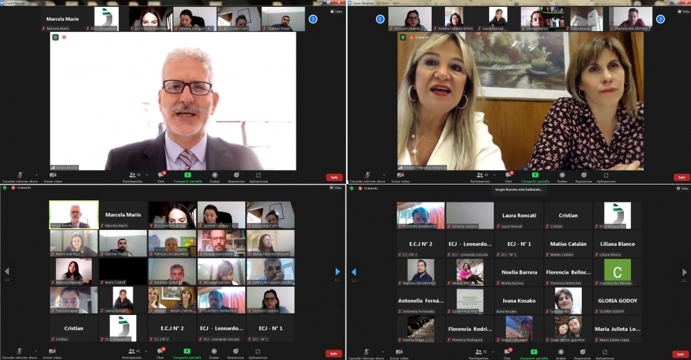 Con docentes de Huergo, comenz&oacute; la capacitaci&oacute;n para acercar la mediaci&oacute;n a las escuelas