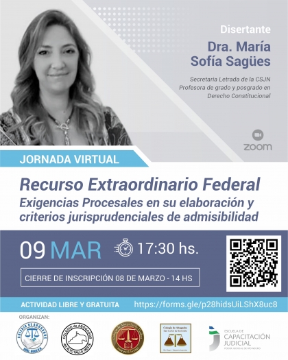 Capacitaci&oacute;n virtual sobre Recurso Extraordinario Federal