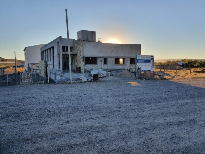 Complejo Judicial de Jacobacci: trabajan en el revestimiento y la instalaci&oacute;n el&eacute;ctrica