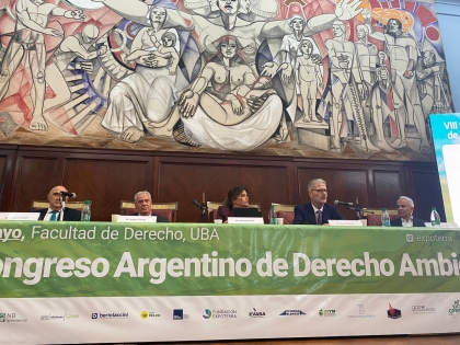 El juez Barotto disert&oacute; en el Congreso Argentino de Derecho Ambiental