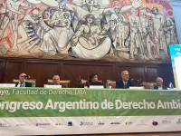 El juez Barotto disert&oacute; en el Congreso Argentino de Derecho Ambiental
